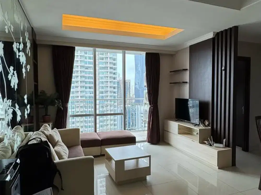 Disewakan Apartemen Denpasar Residence 2 Br Clean And Strategic Unit Walking Distance To Shopping Center And Office