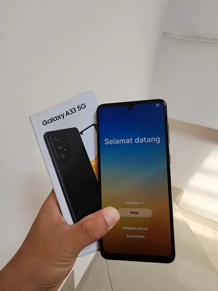 Samsung Galaxy A33 5G Ram 8GB/Rom 128GB Hitam