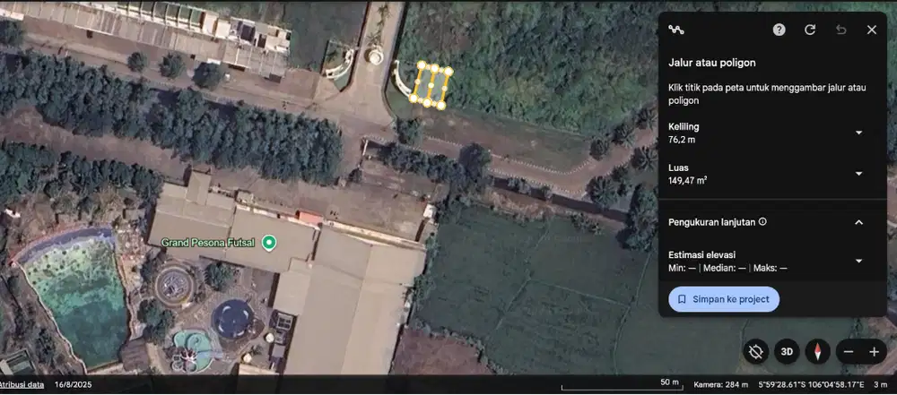 Jual Tanah Kavling Hook Ruko Grand Pesona - Cilegon