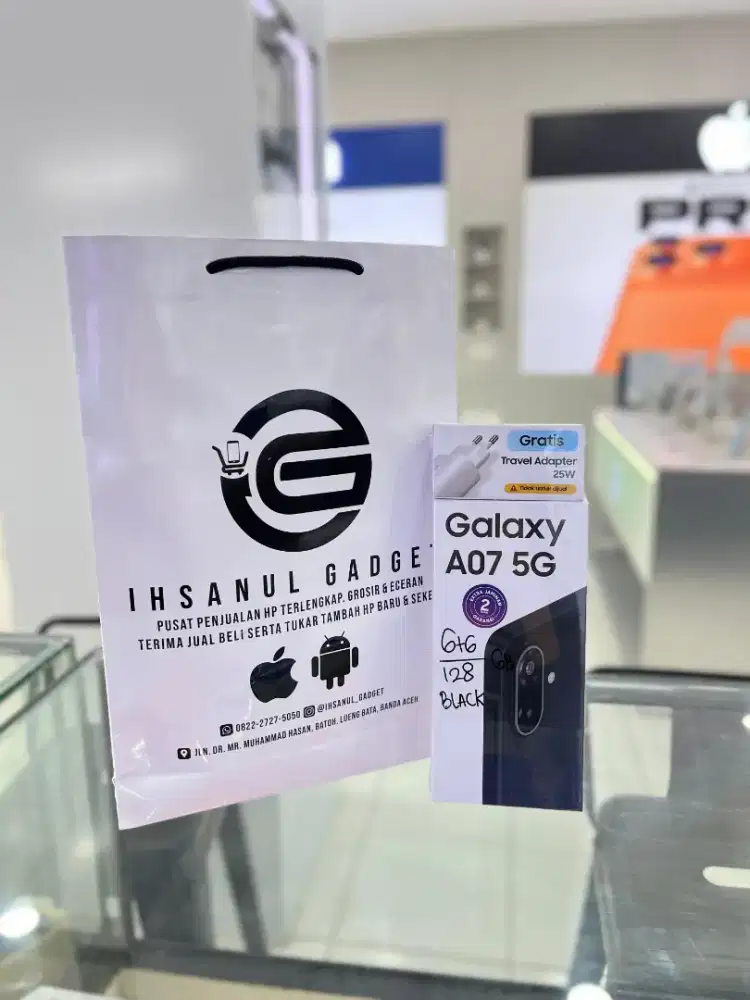 SAMSUNG A07 5G RAM 6+6/128 GB