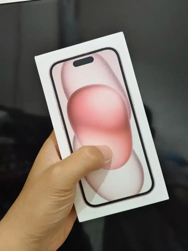 Apple iPhone 15 Pink Baru Garansi resmi