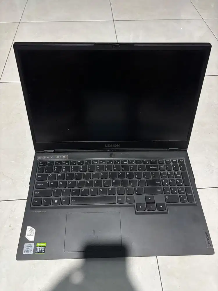 Lenovo Legion 5 Mati Total | VGA Nyala | Charger nyala