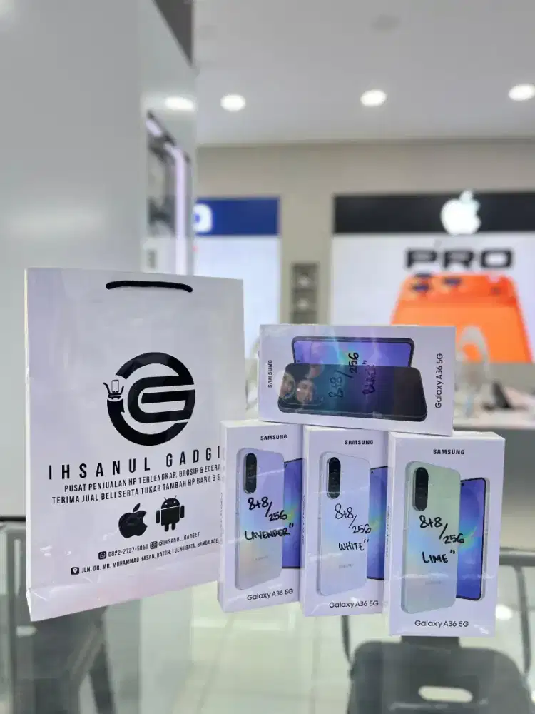 SAMSUNG A36 5G RAM 8+8/256 GB GRATIS CASING