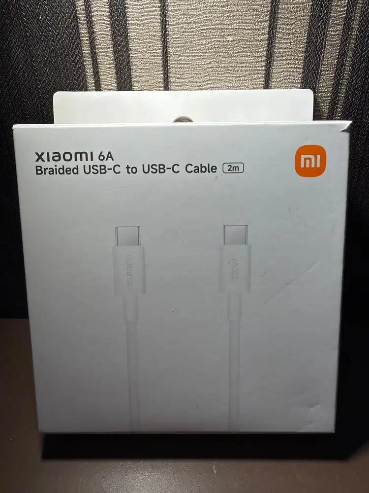Xiaomi 6A Braided USB-C to USB-C Cable 2M
