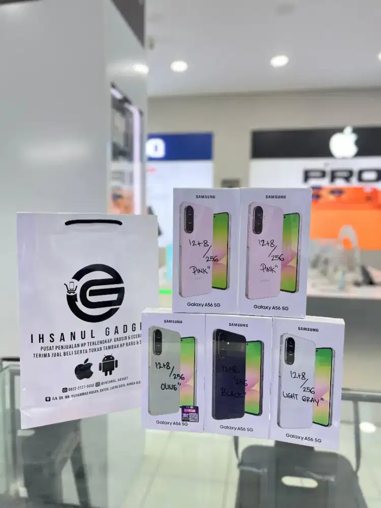 SAMSUNG A56 5G RAM 12+8/256 GB GRATIS CASING