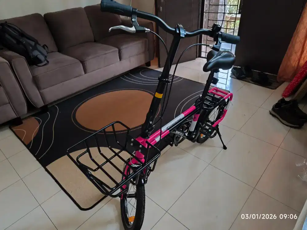 Sepeda Lipat Wimcycle Canary 16 1 Speed