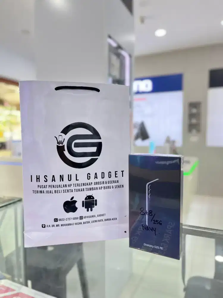 SAMSUNG S25 FE RAM 8+8/256 GB GRATIS CASING