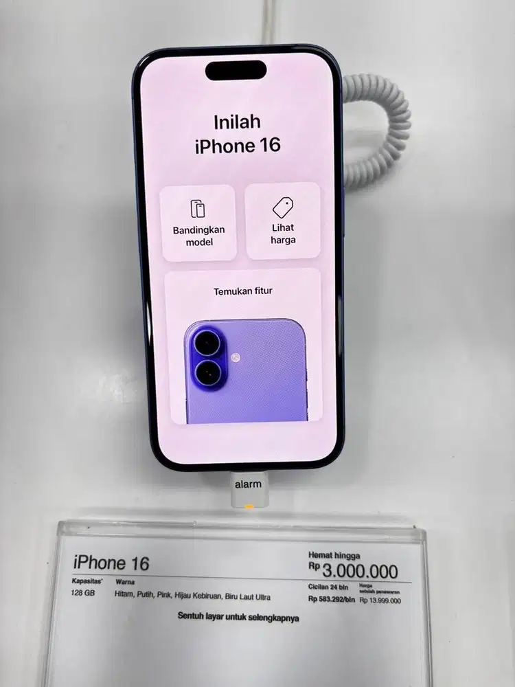 IPHONE 16 128GB CICILAN INDODANA PAYLETER