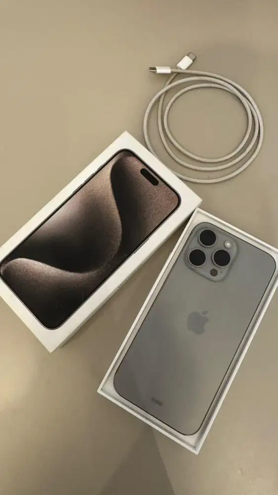 Iphone 15 Pro Max 512 GB Titanium Ex Resmi Termurah
