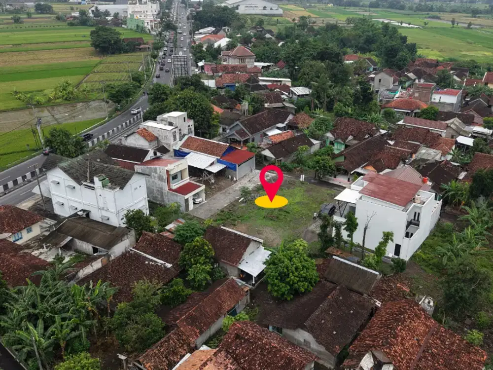 Tanah Prambanan Strategis Dekat Exit Tol