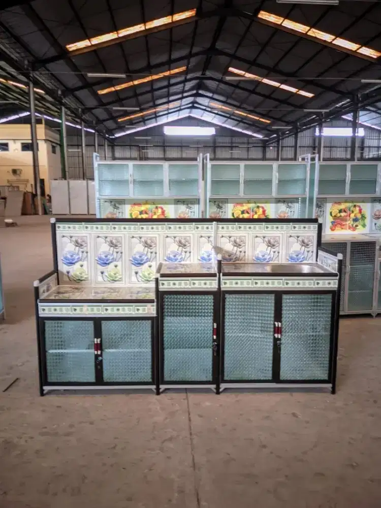 Meja Wastafel 5 Pintu Second