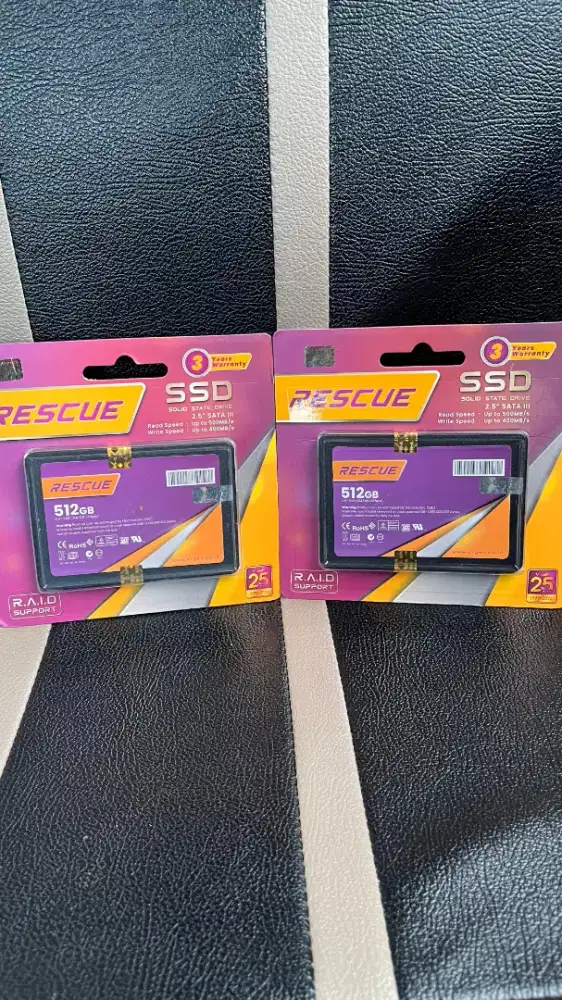 SSD 512GB RESCUE NEW Garansi 3Year Resmi