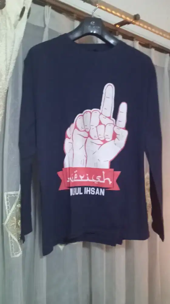 Kaos Panjang Pria Katun