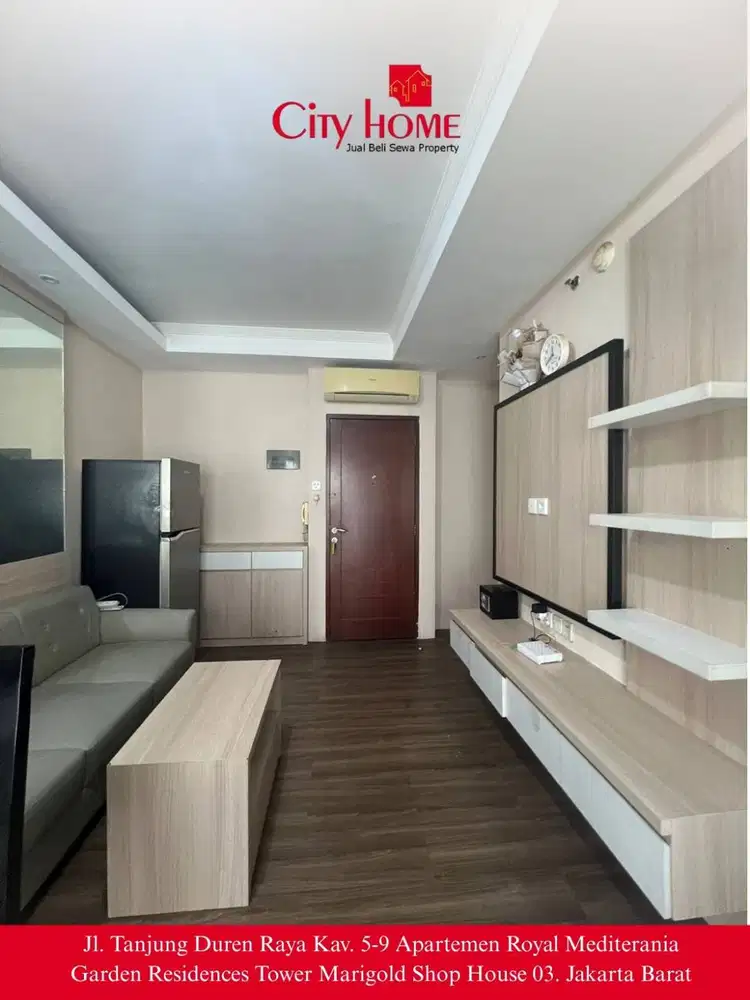 Disewakan apartemen medit 2 furnished