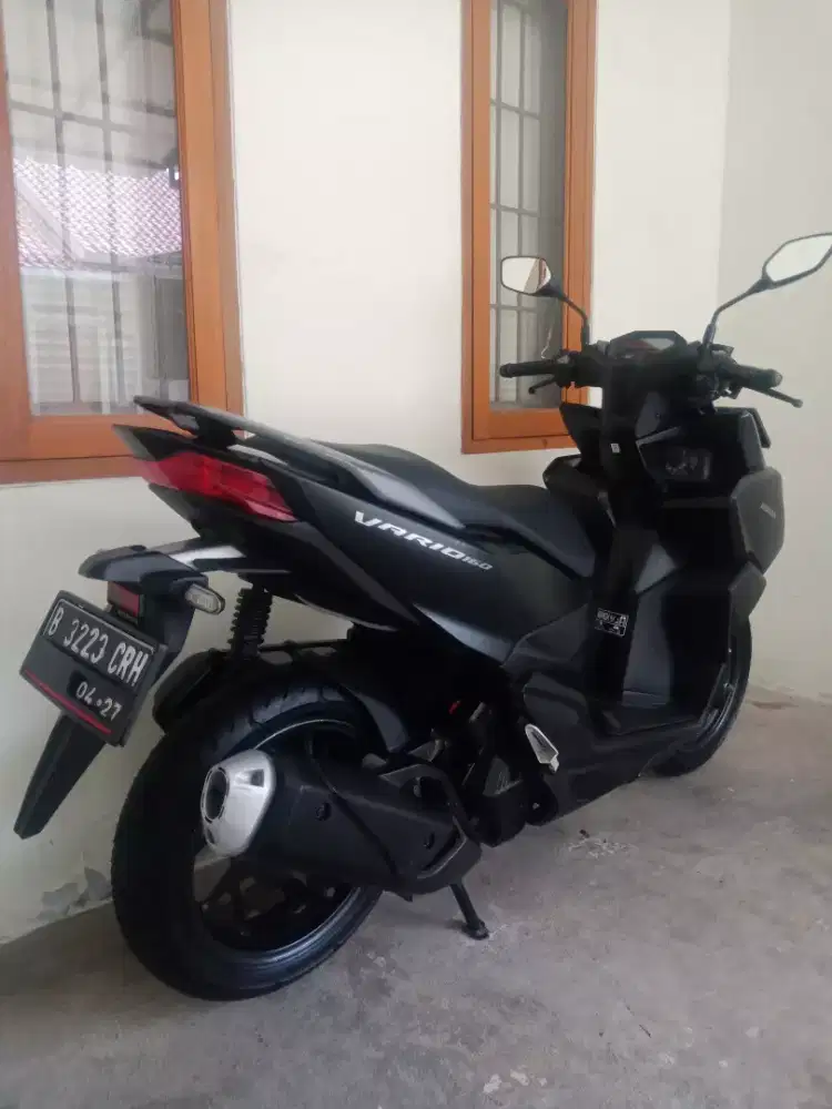 NEW HONDA VARIO 160 KEYLESS HITAM DOFF PAJAK HIDUP FULL ORI