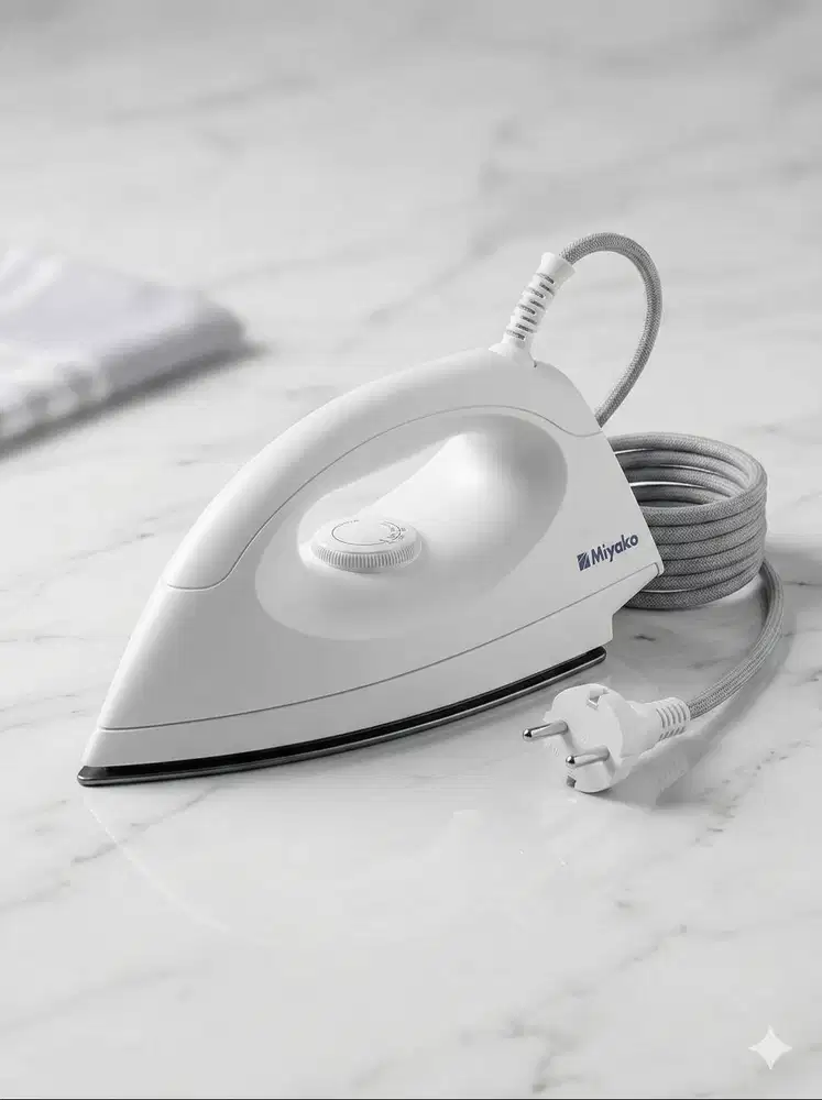 [GRATIS] Setrika Miyako Putih - Masih Berfungsi Baik