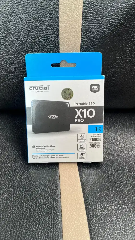 Portable SSD External Merk Crucial X10 Pro 1TB