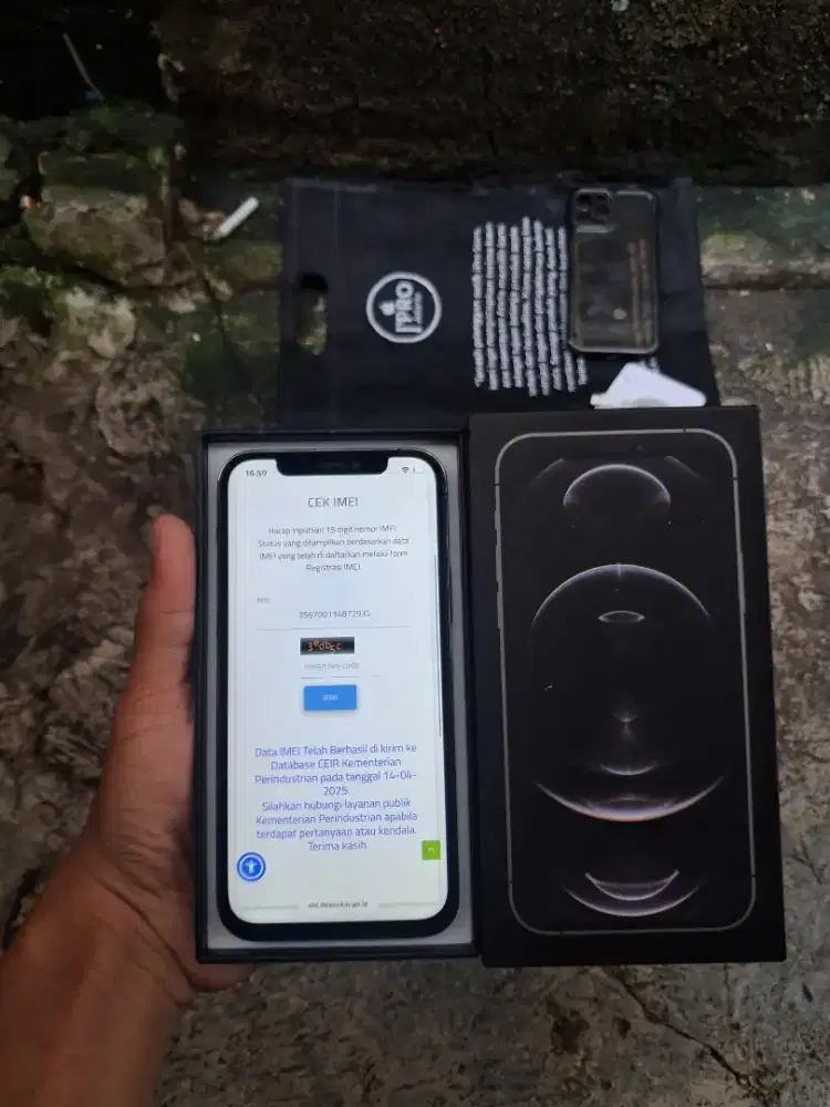 Iphone 12 pro 256 Beacukai