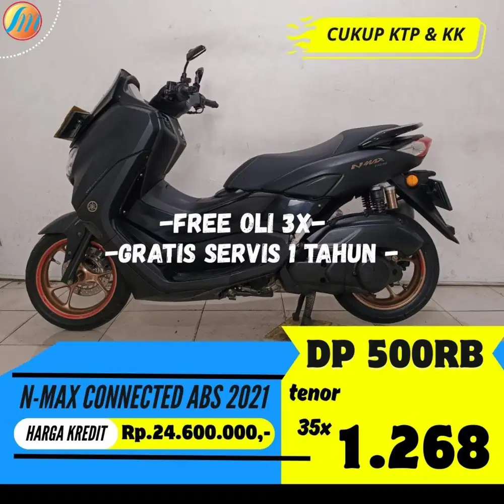 KTP+KK KREDIT YAMAHA NMAX CONNECTED ABS 2021 ANGSURAN SANGAT RINGAN