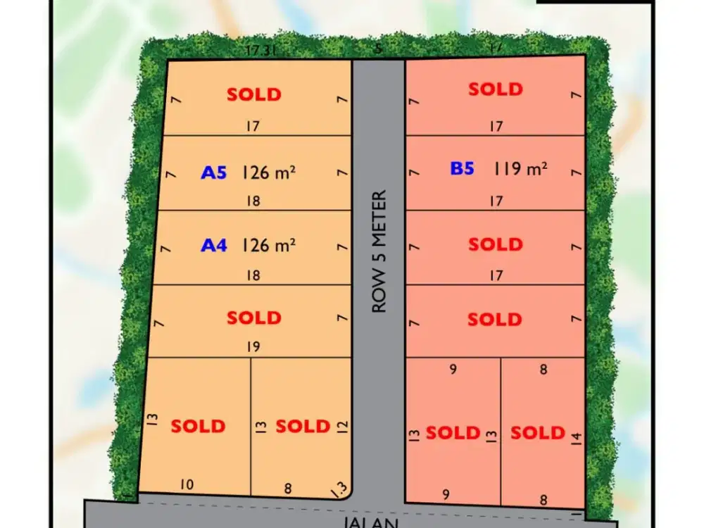 Tanah Selomartani Kalasan, Akses Jalan