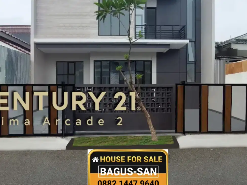 Dijual Rumah Brand New Atap Baja Ringan  Di Sektor 9 Bintaro