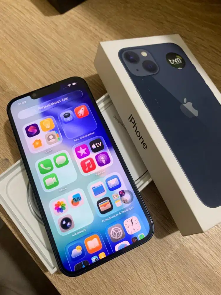 IPHONE 13 128GB IBOX BH 100% GARANSI ON 2026