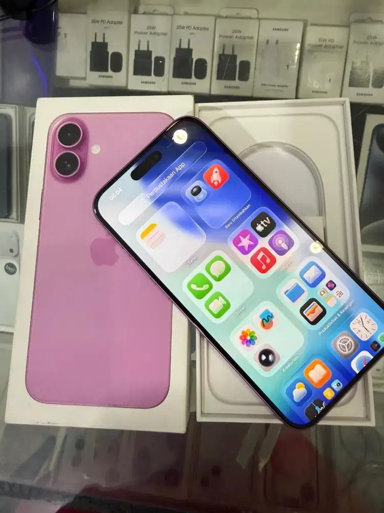 Ip 16 plus 256 pink I box