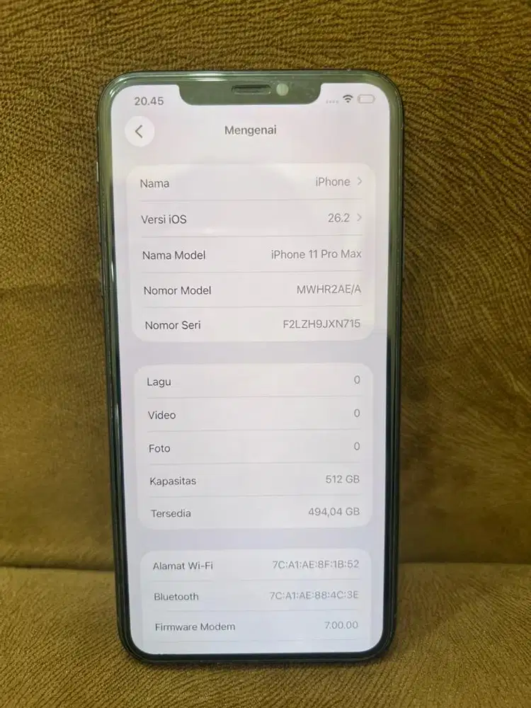 iPhone 11 Promax 512 Gb Permanent