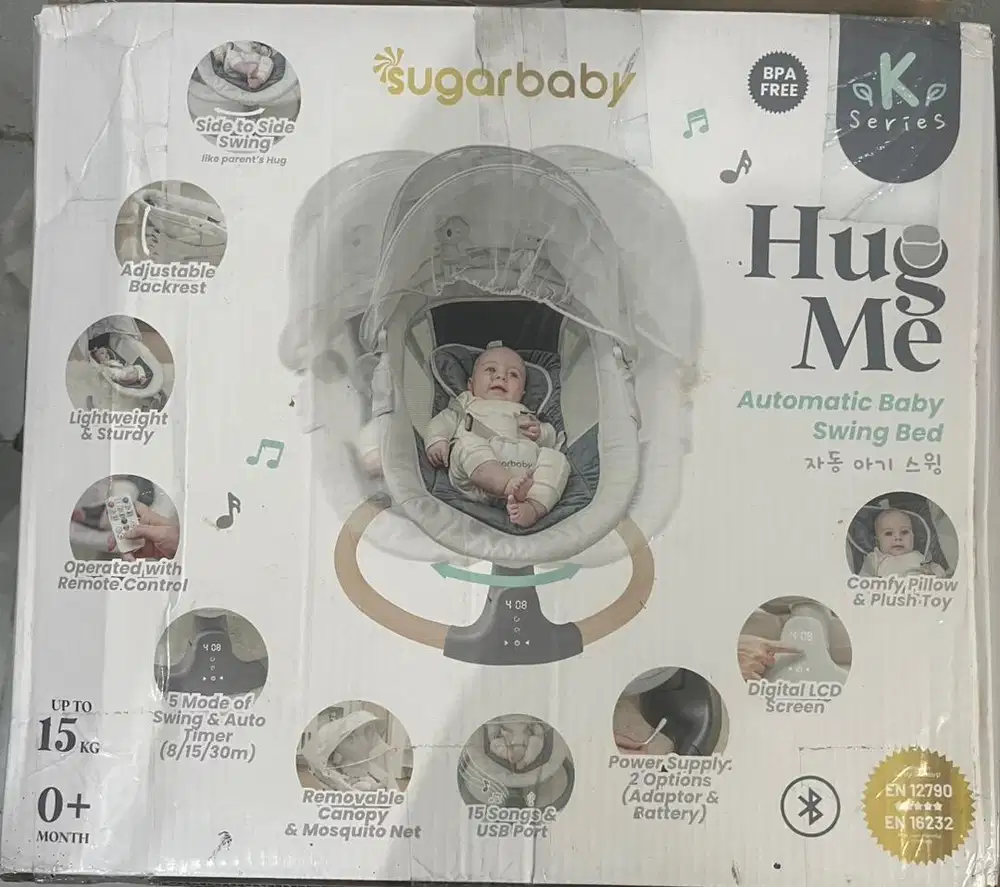 Dijual bouncer ayunan bayi bekas (second) merk sugarbaby