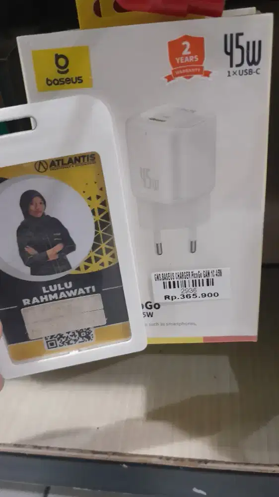 BASEUS CHARGER PicoGo GAN 1C 45W