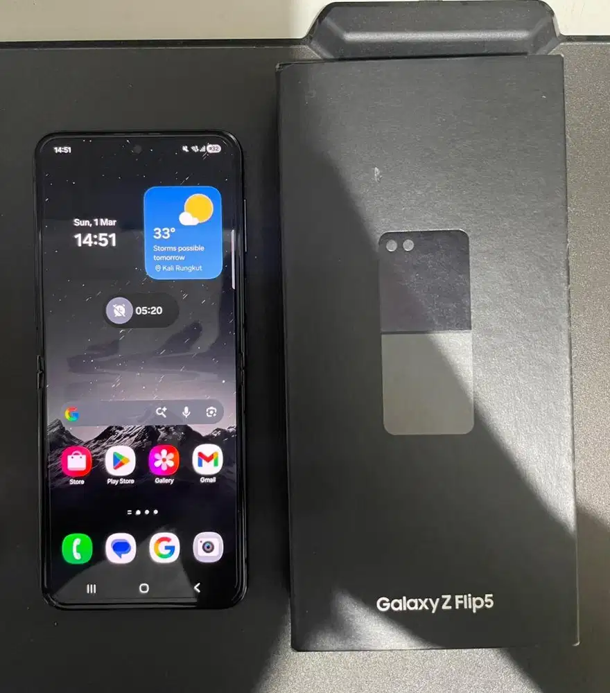 Samsung Z Flip 5 5G 8/512 Black Fullset