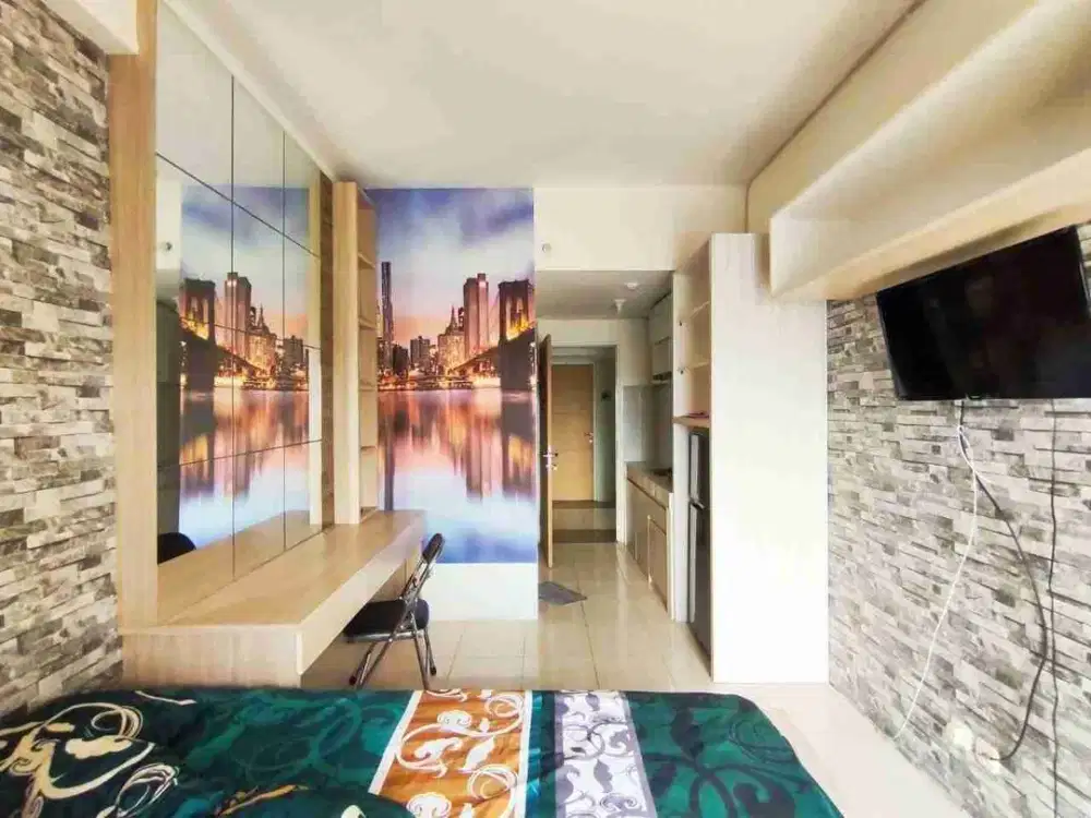 BALE HINGGIL FURNISH ‼️ Apartemen Studio dekat Universitas Dinamika Rungkut Surabaya Timur