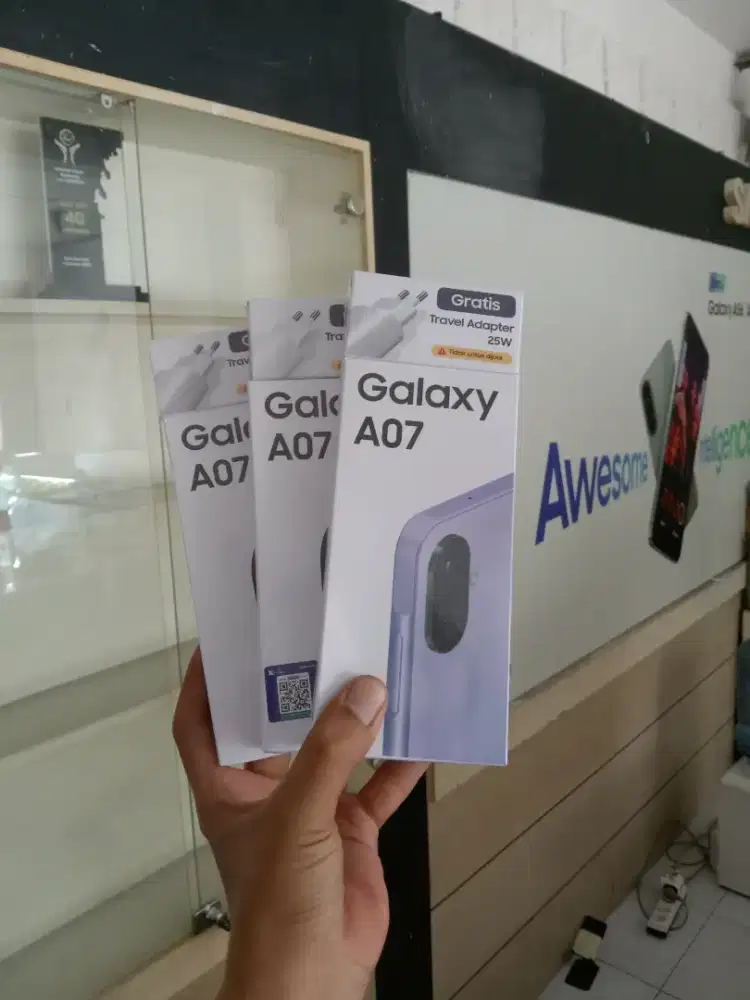Fast respon WA Samsung Galaxy A07 6/128 Garansi resmi 1thn