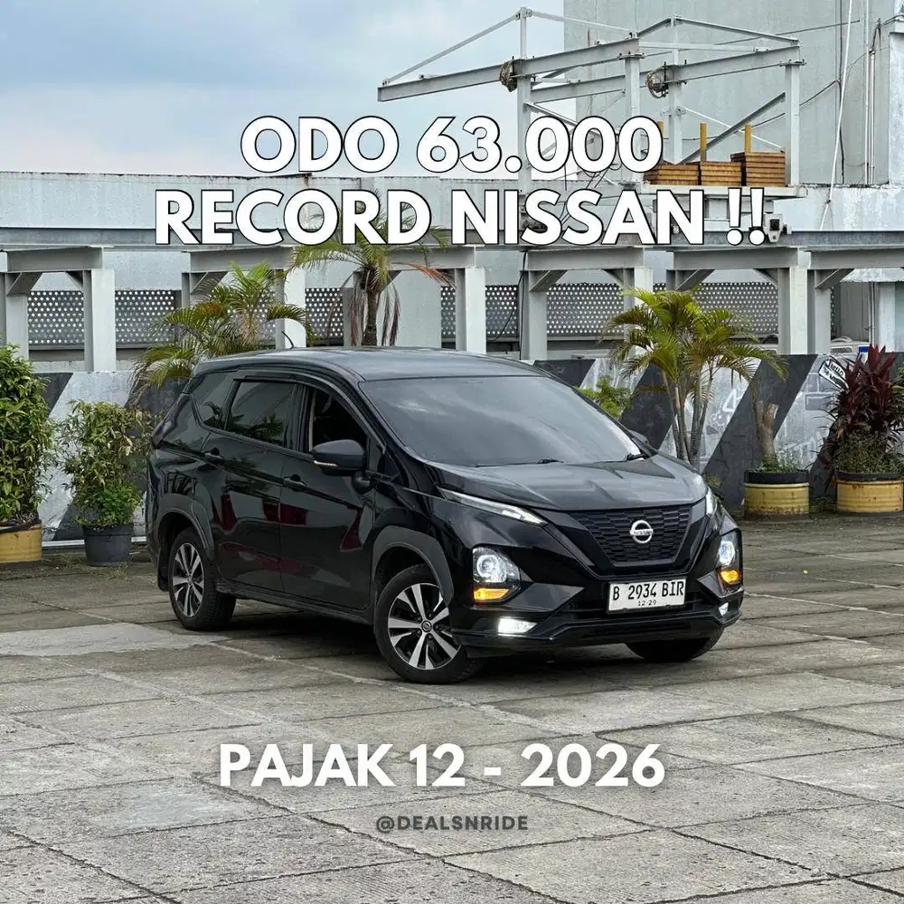 KM 63.000 ANTIKK !! PAJAK 12/2026 NISSAN LIVINA VL 2019 KONDISI MULUS