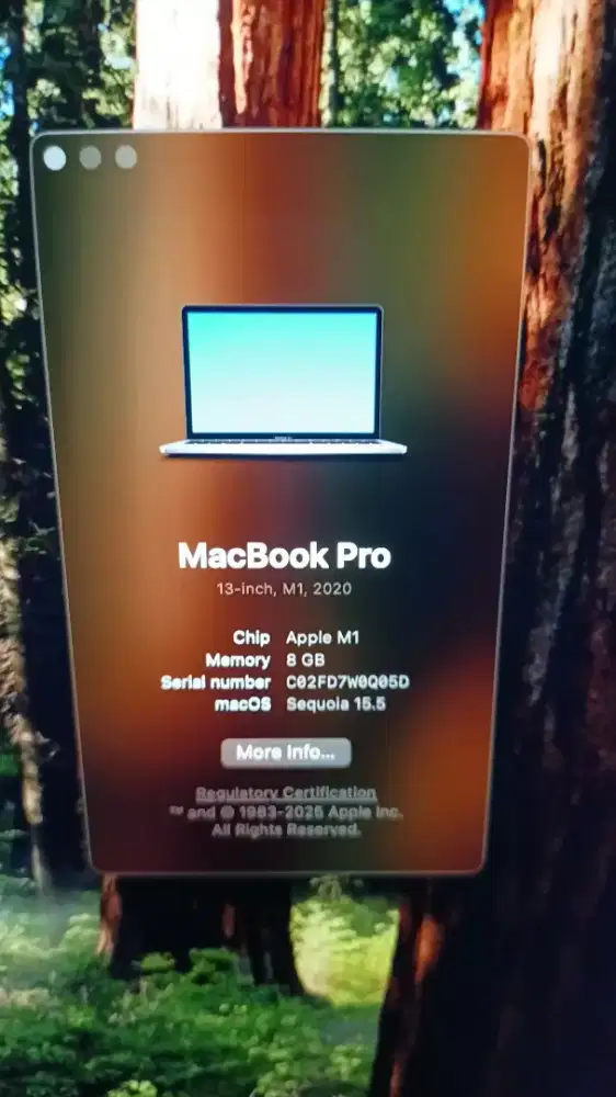 Macbok M1 Pro 13inc 8/256 2020