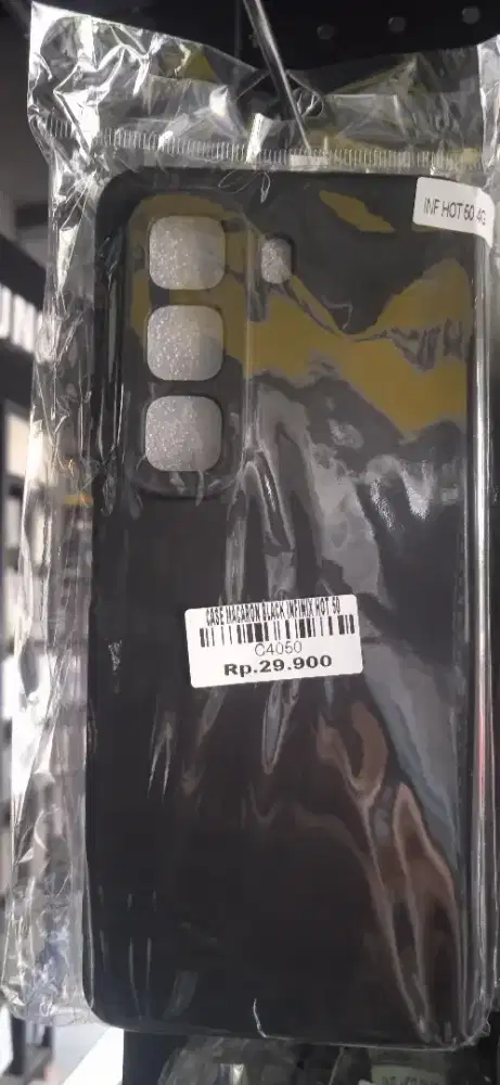 CASE MACARON BLACK INFINIX HOT 50 ATLANTIS DASYAT