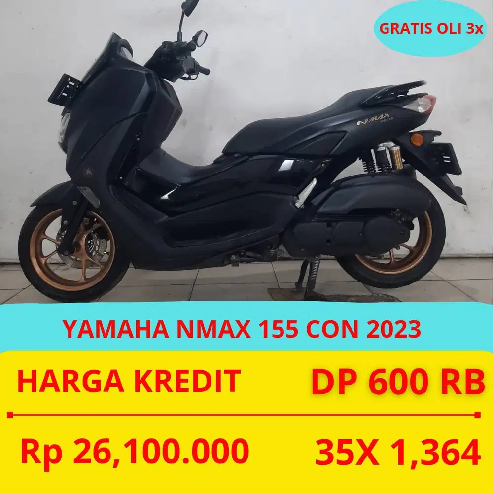 YAMAHA NMAX 155 CON 2023 DP MURAH 600 RIBU GUYSS
