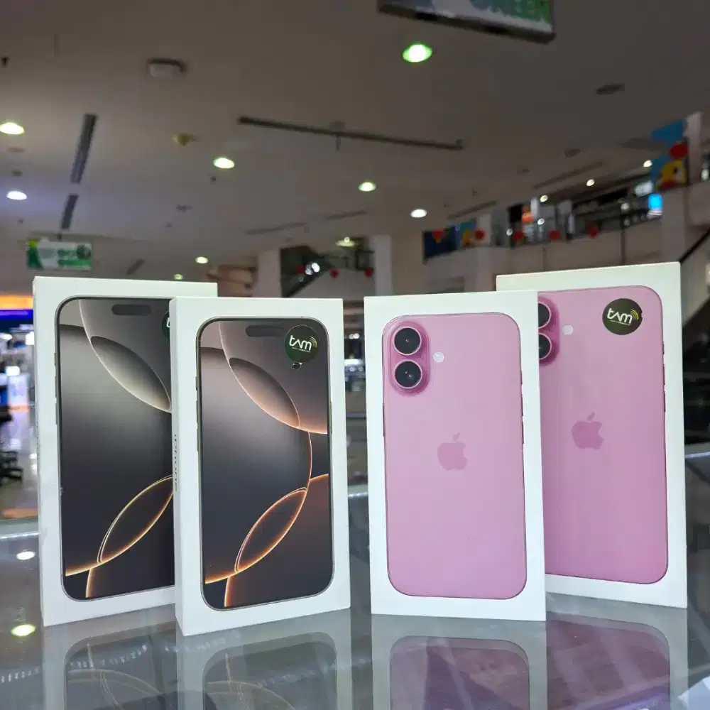 NEW IPHONE 16 PRO 128GB RESMI IBOX BARU SEGEL JOGJATRONIK JOGJA