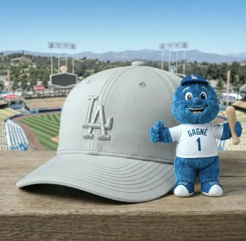 Topi Baseball Vintage LA Dodgers MLB American Needle Original Second