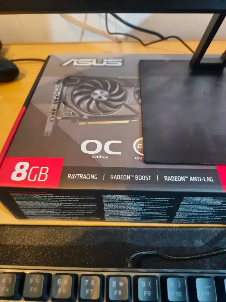 I3 12100f RX 7600 dan monitor 180hz full set