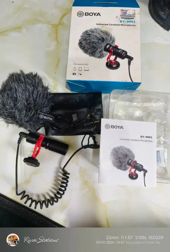 Mic boya mm1 universal