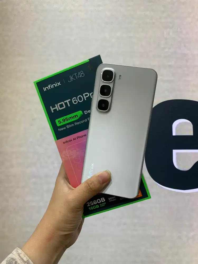 Infinix Hot 60 Pro Plus 8/256Gb mulus like new  Fullset ori