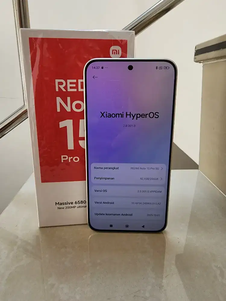 Xiaomi Redmi Note 15 Pro 5G Ram 8GB/Rom 256GB Titan