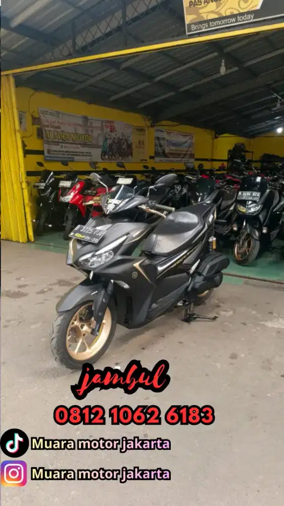 YAMAHA AEROX CONNECTED ABS 2021 CASH KREDIT