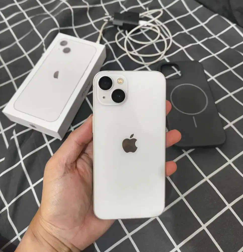 IPhone 13 128 Starlight Resmi Beacukai Dual SIM