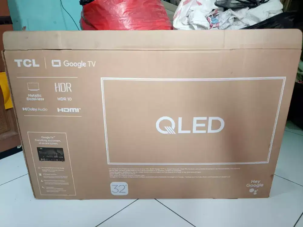 BU mendesak kebutuhan.Dijual TCL Q led google.Fullset no minus