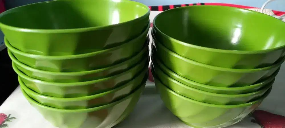 Mangkok melamin ulir 7 inchi