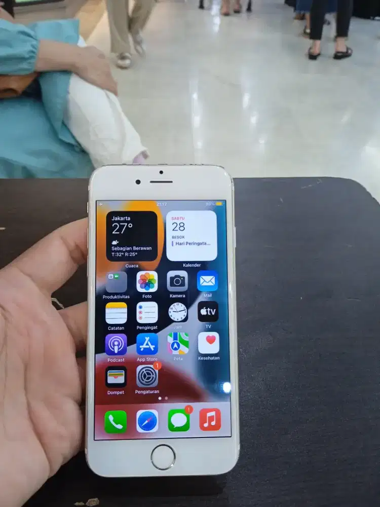 Iphone 6S Silver 16 GB all oprator