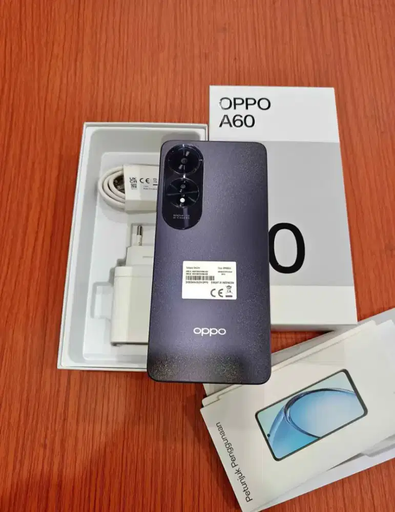 Oppo A60 ram 8+8/256 HP Militer Tahan Banting