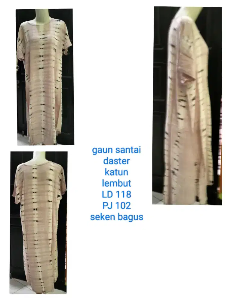 gaun santai
daster
katun
lembut
LD 118
PJ 102
seken bagus